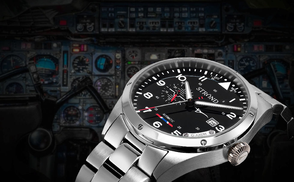 Thumbnail: STROND Concorde 24h automatic in navy blue