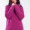 縮圖：Wide Sweater With Bardot Neck in Magenta