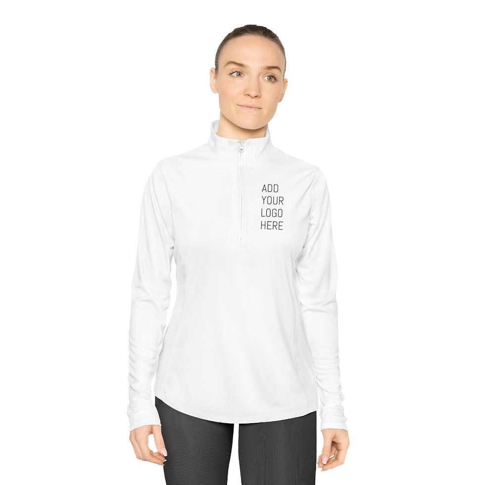 CREATE YOUR OWN UNIFORM | Ladies Quarter-Zip Pullover