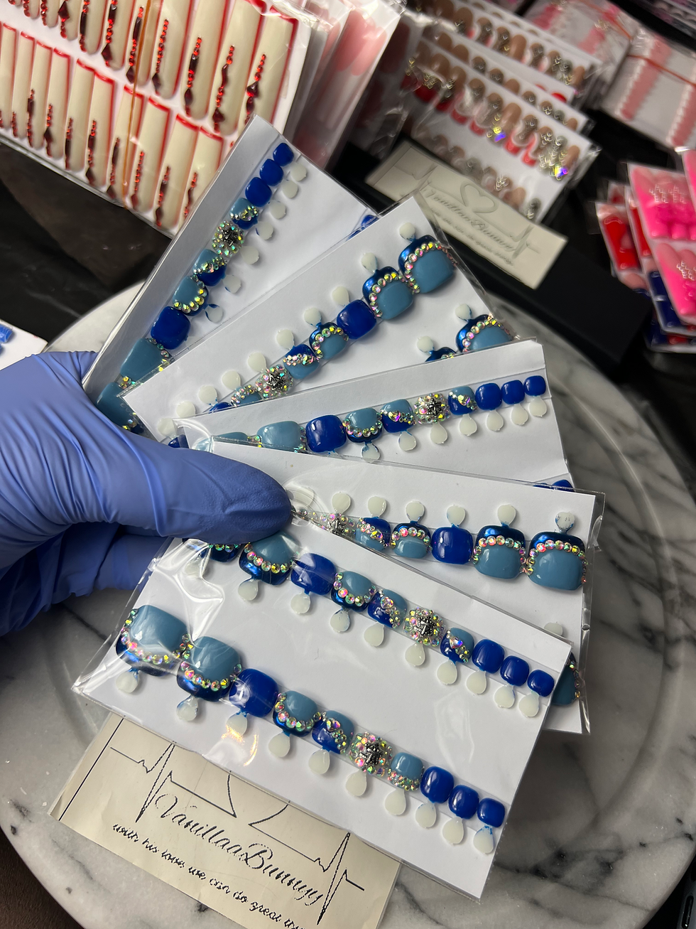 Ceo status | Ready to ship | Toe nails (HANDMADE)