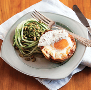 breakfast dish with egg