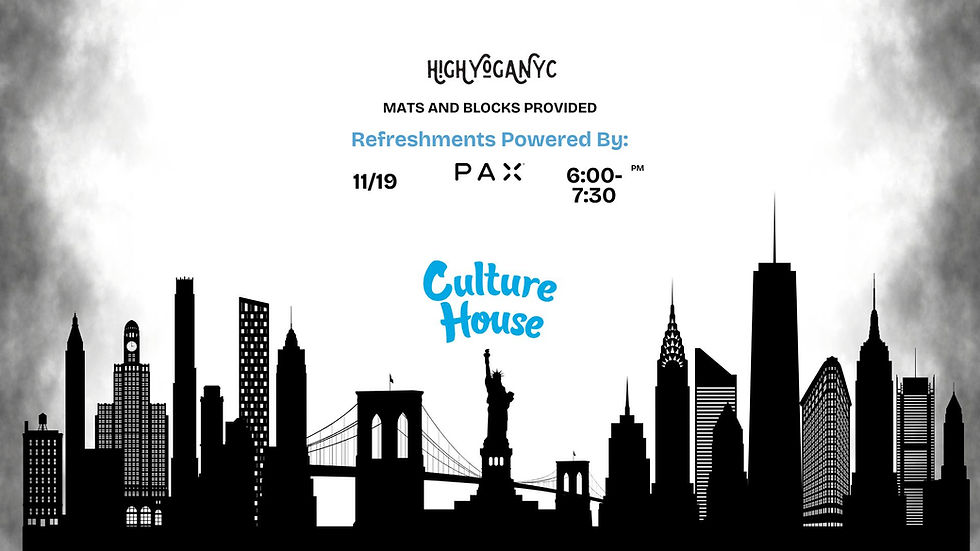 Monthly Yoga with PAX at Culture House       