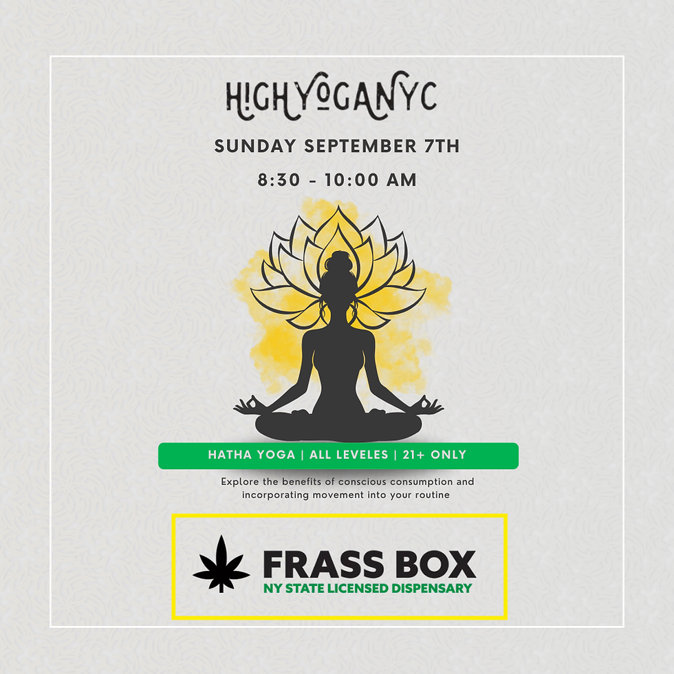 Yoga at Frass Box September Edition
