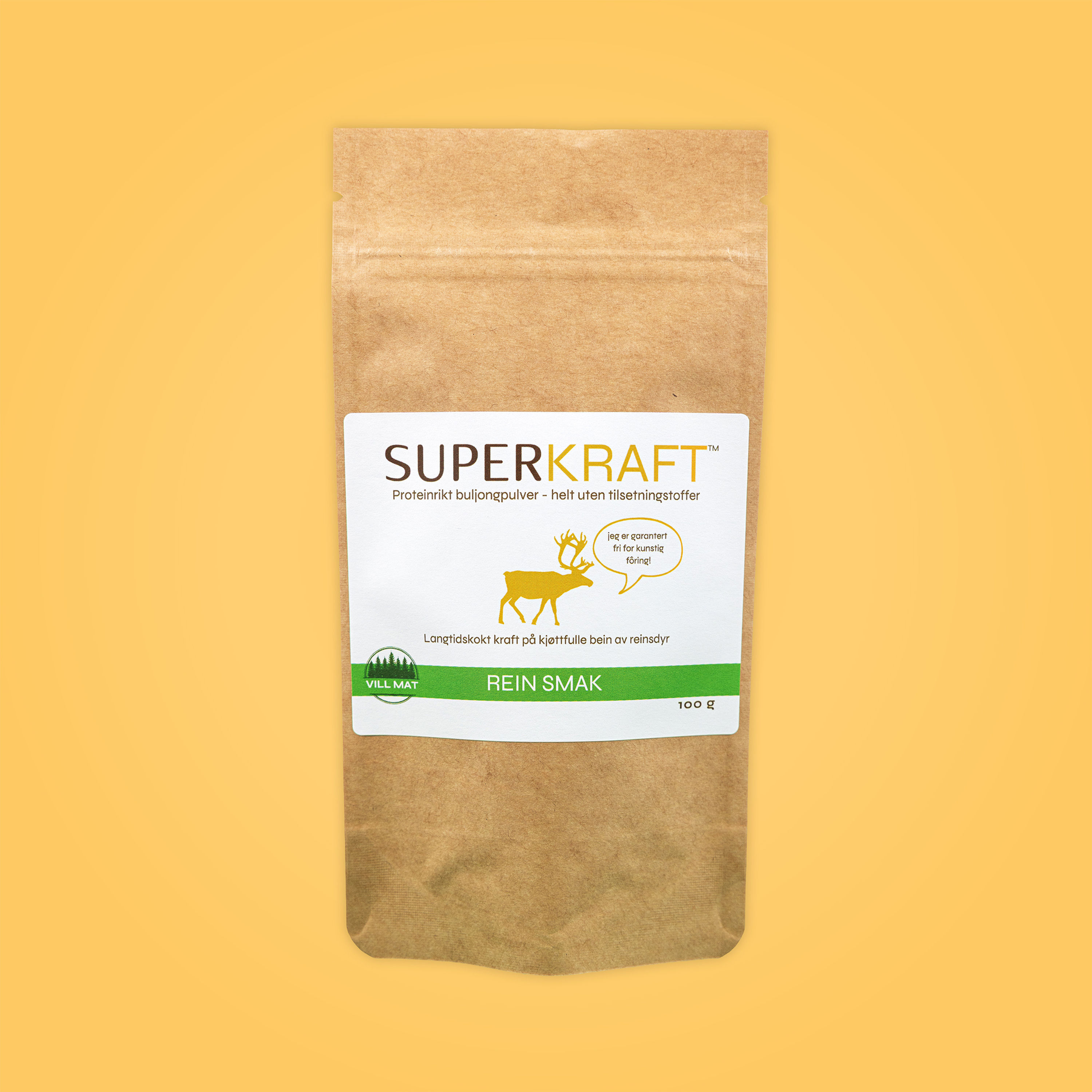 Reinsdyrkraft - Rein smak