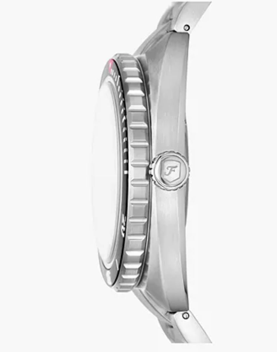 Miniature : Fossil Breaker Three-Hand Date Stainless Steel Watch