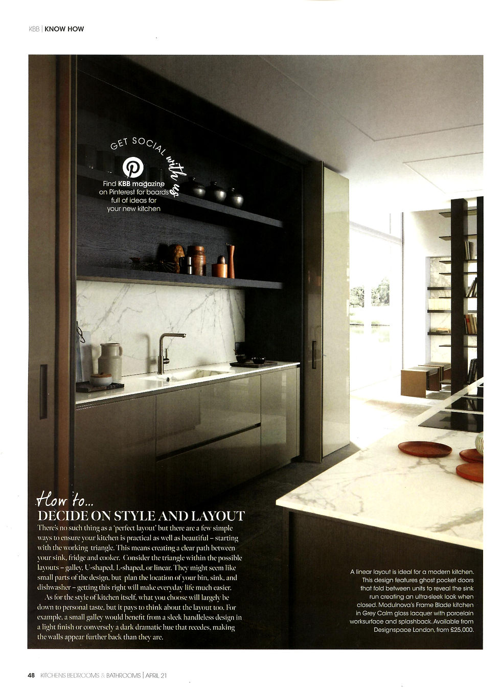 Kitchens Bedrooms & Bathrooms, April 2021 DSL