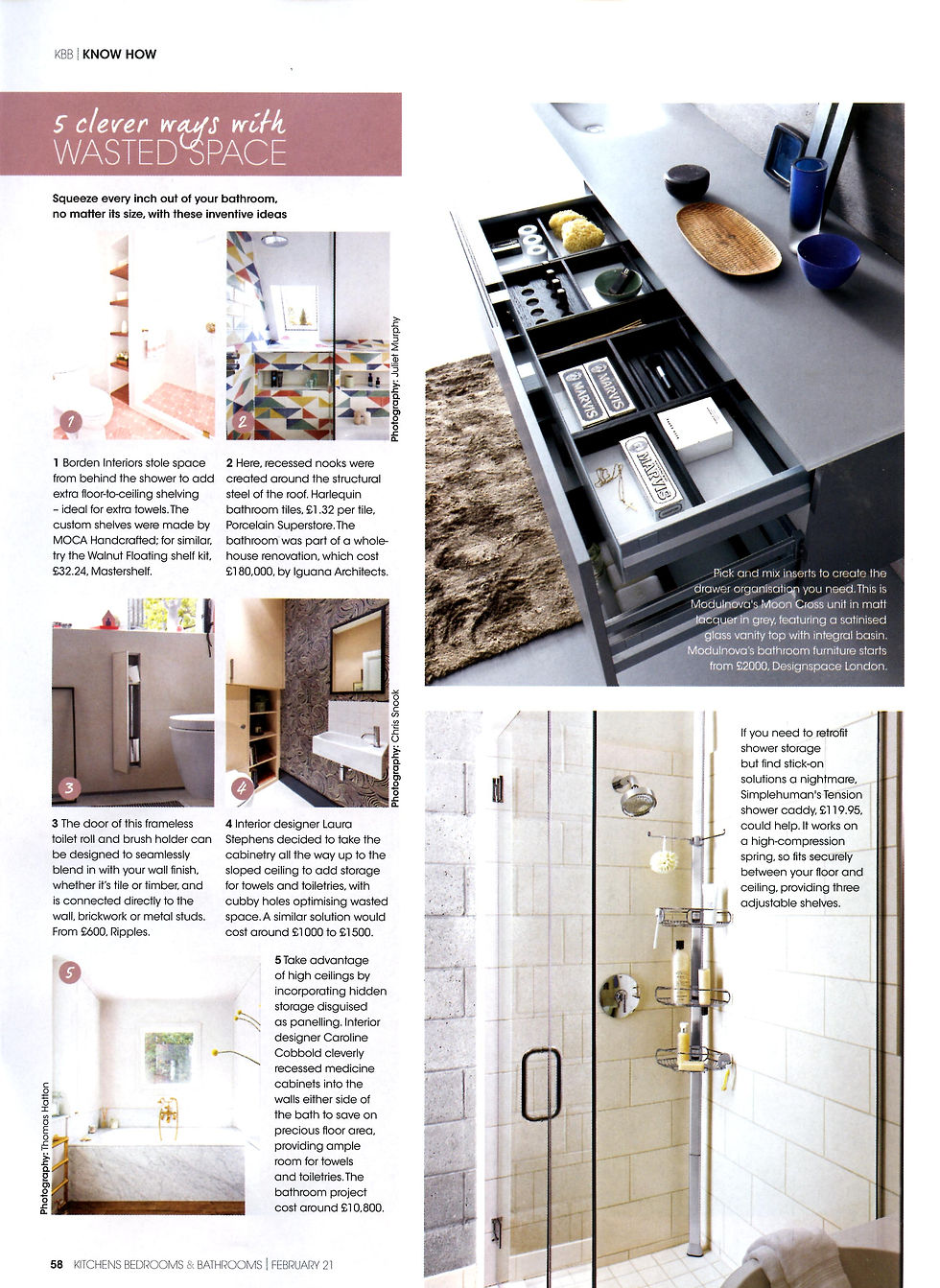 Kitchens Bedrooms & Bathrooms, February 2021 DSL