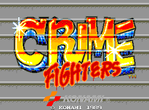 Crime Fighters start screen