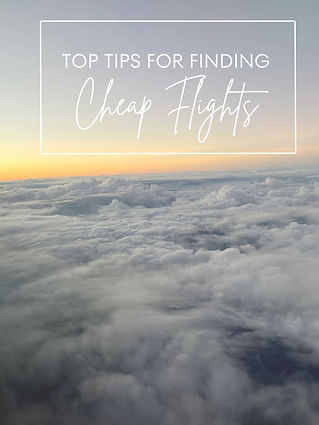 Top tips for finding cheap flights