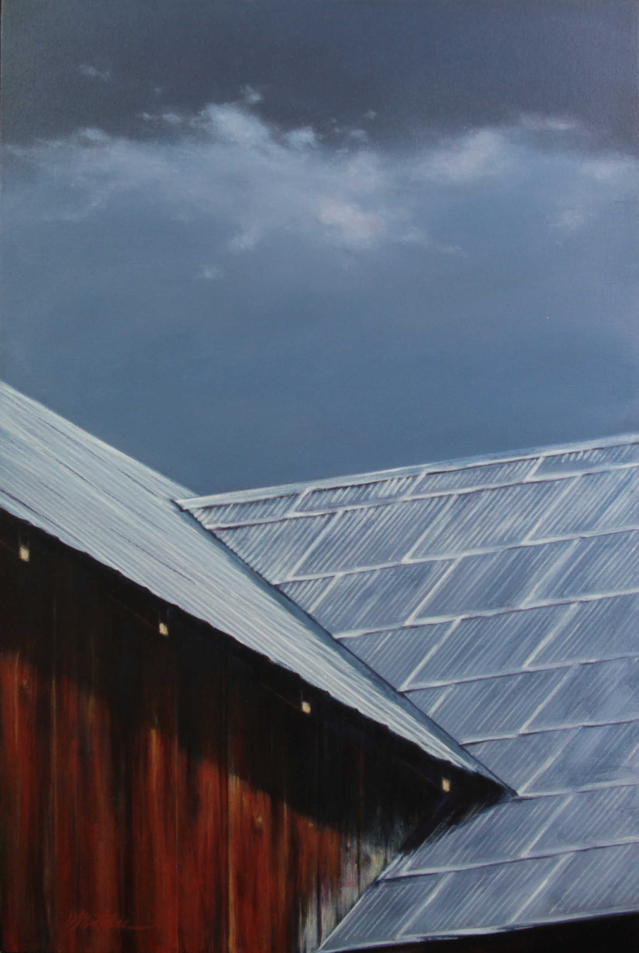 A Charcoal Morning - 24¨ x 16”