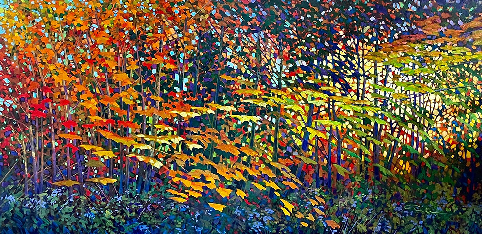 Suspension, 30x60"