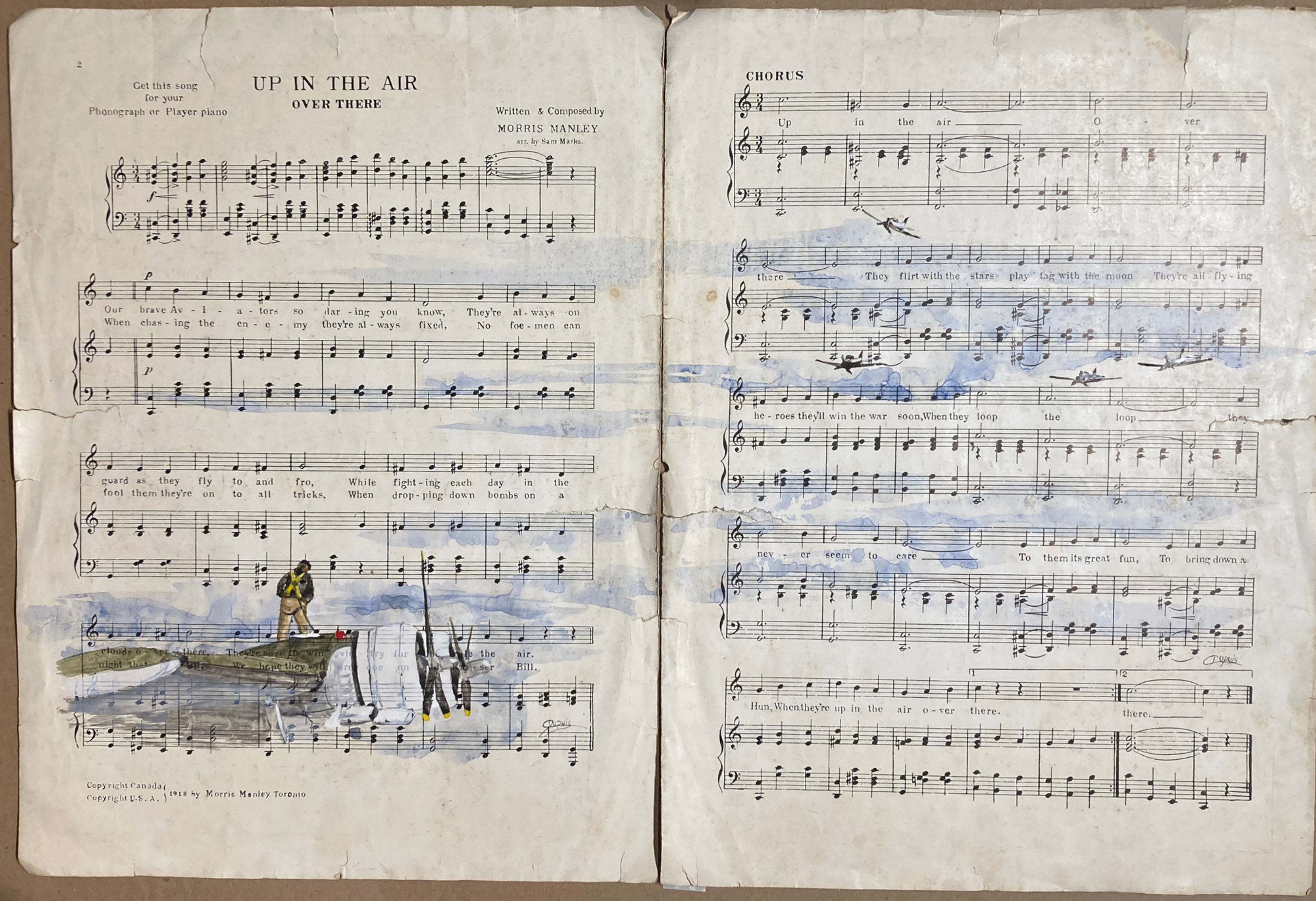 Up In The Air 11x14"(x2)