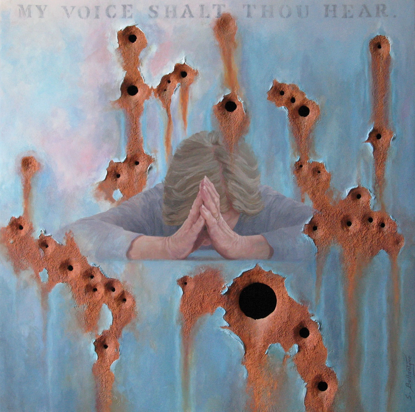 Never Alone, 20x20”