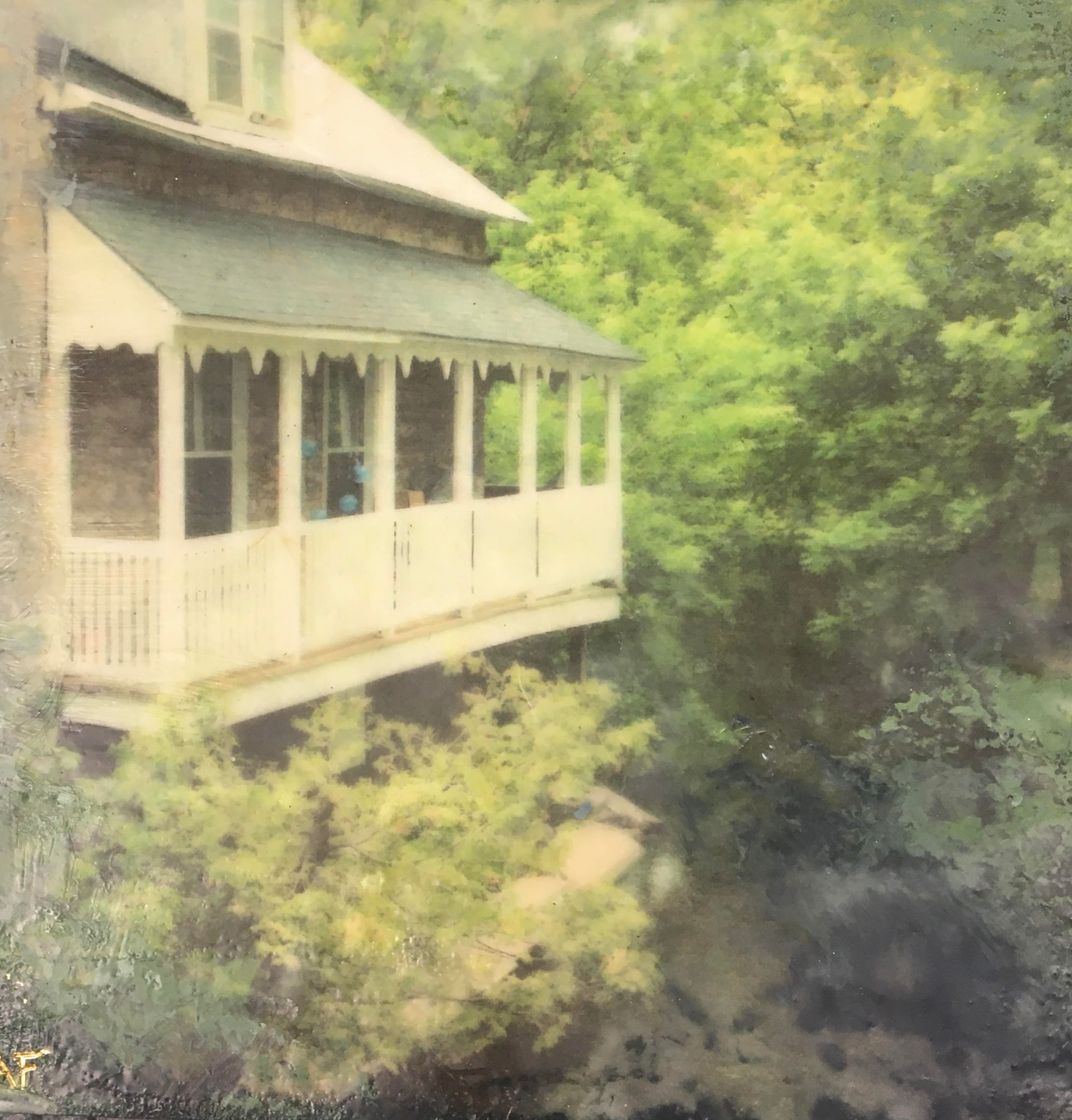 On The Tay, Perth - 10x10"