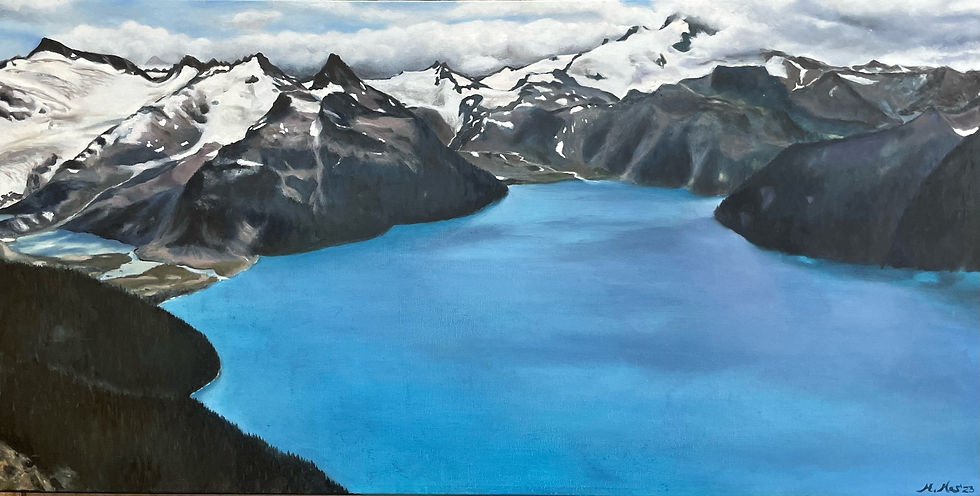 Canadian Rockies, 15H x 30W