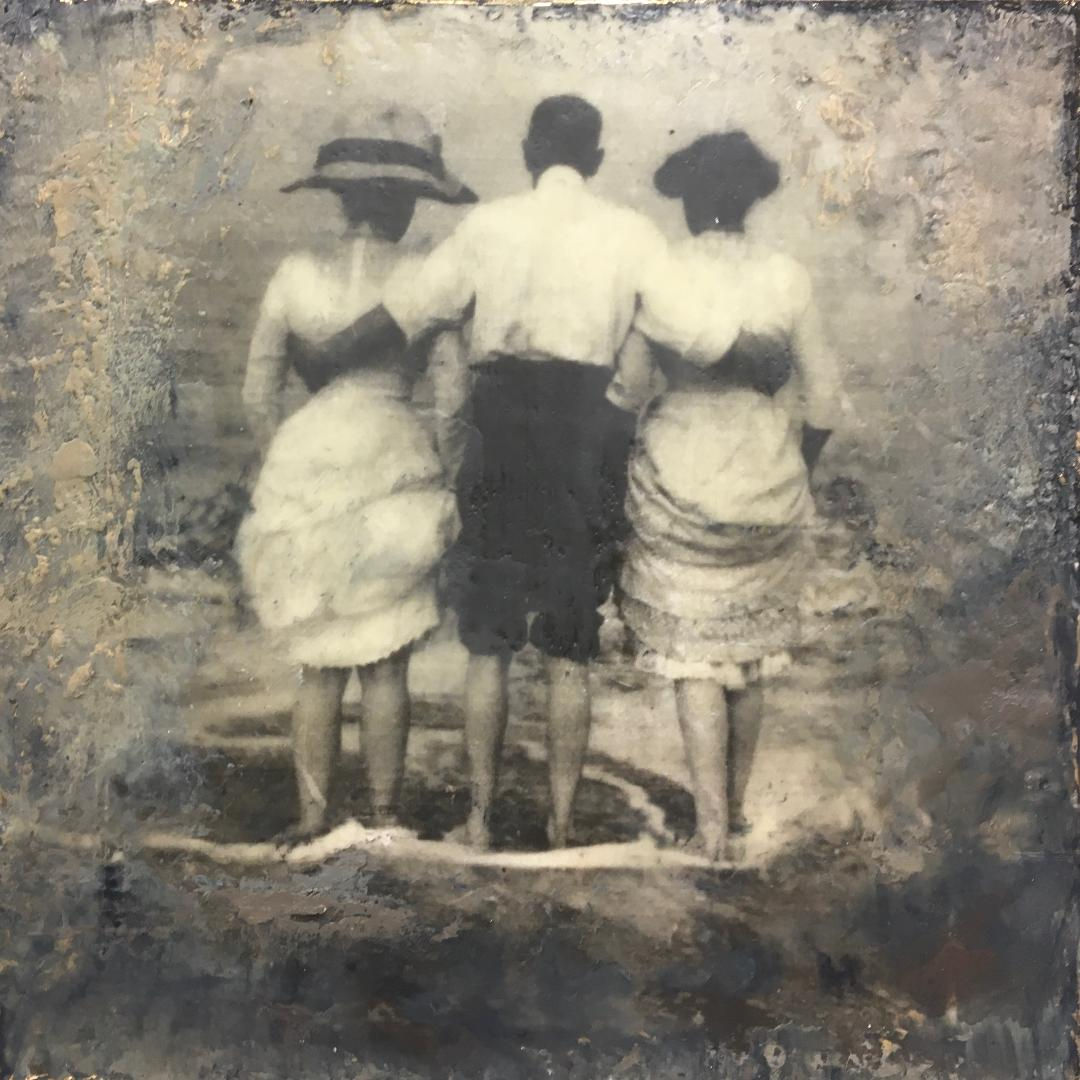 By The Sea By The Beautiful Sea- 12x12”