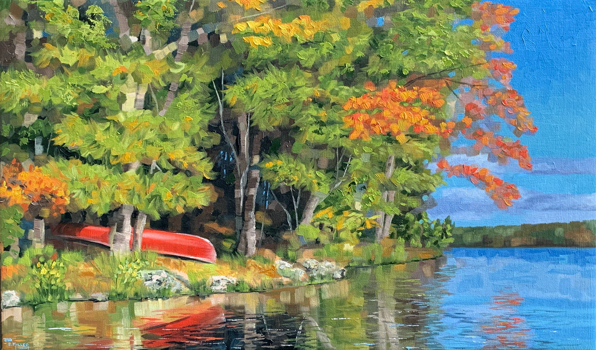 Red Canoe 12x20