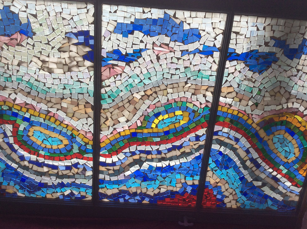 Eyes in the Sea- 45H x 28W