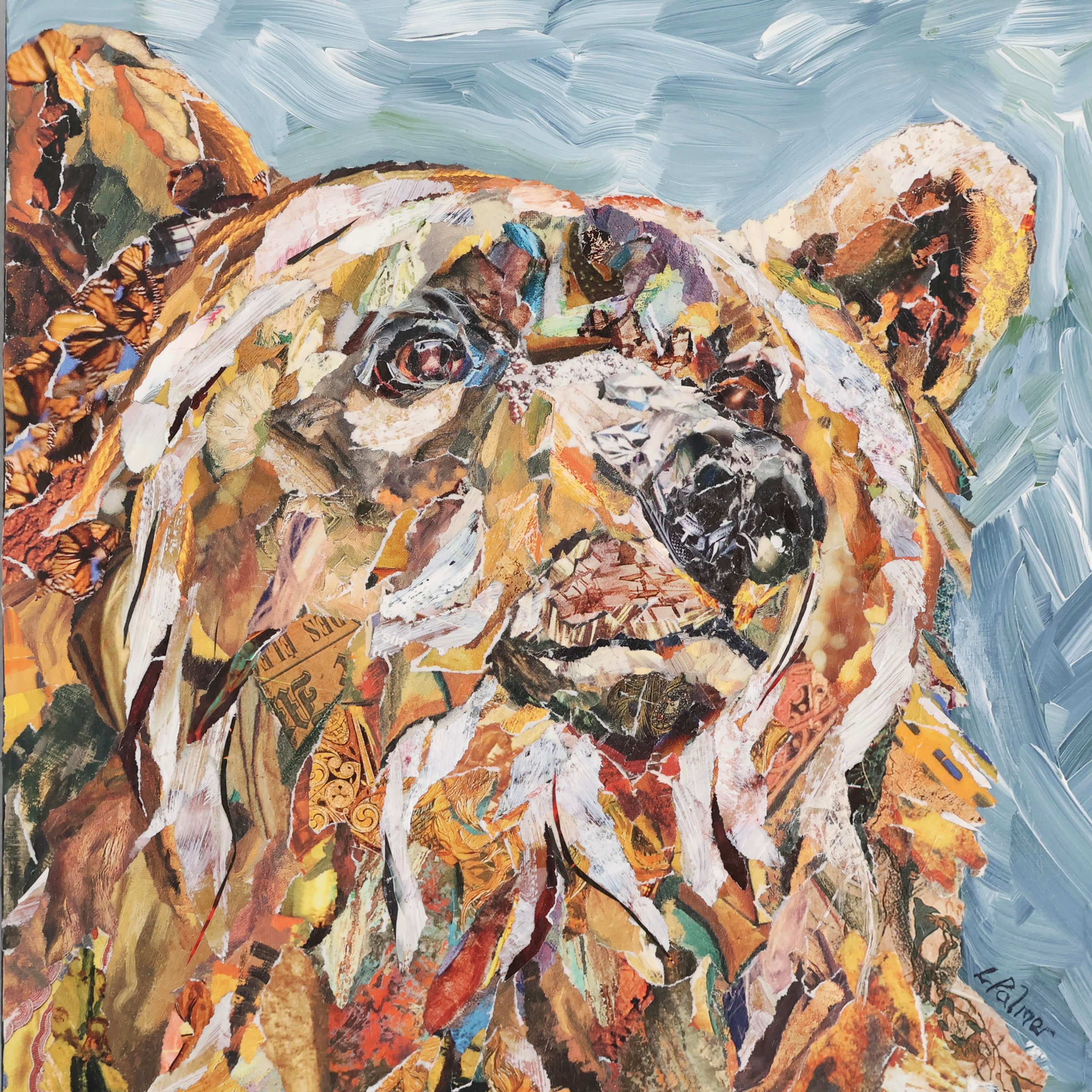 Brown Bear 10x10"