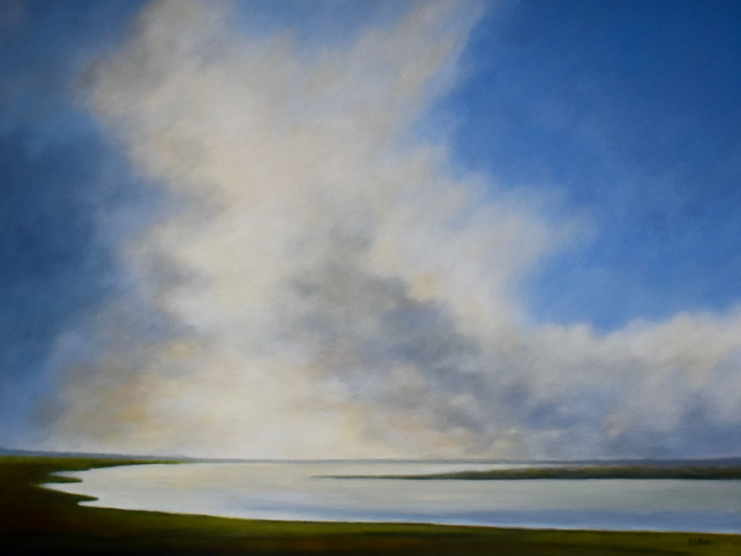 Morning on Niagara River 30H x 40W