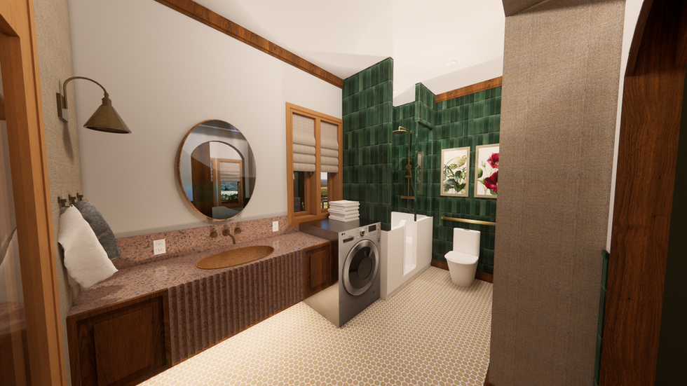 Rendered Bathroom