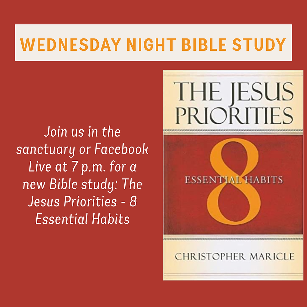 Wednesday Night Bible Study