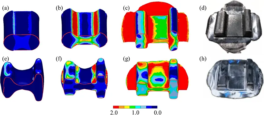 Multi-objective optimization for preform shape