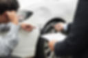 senior man and insurance agent claim pro