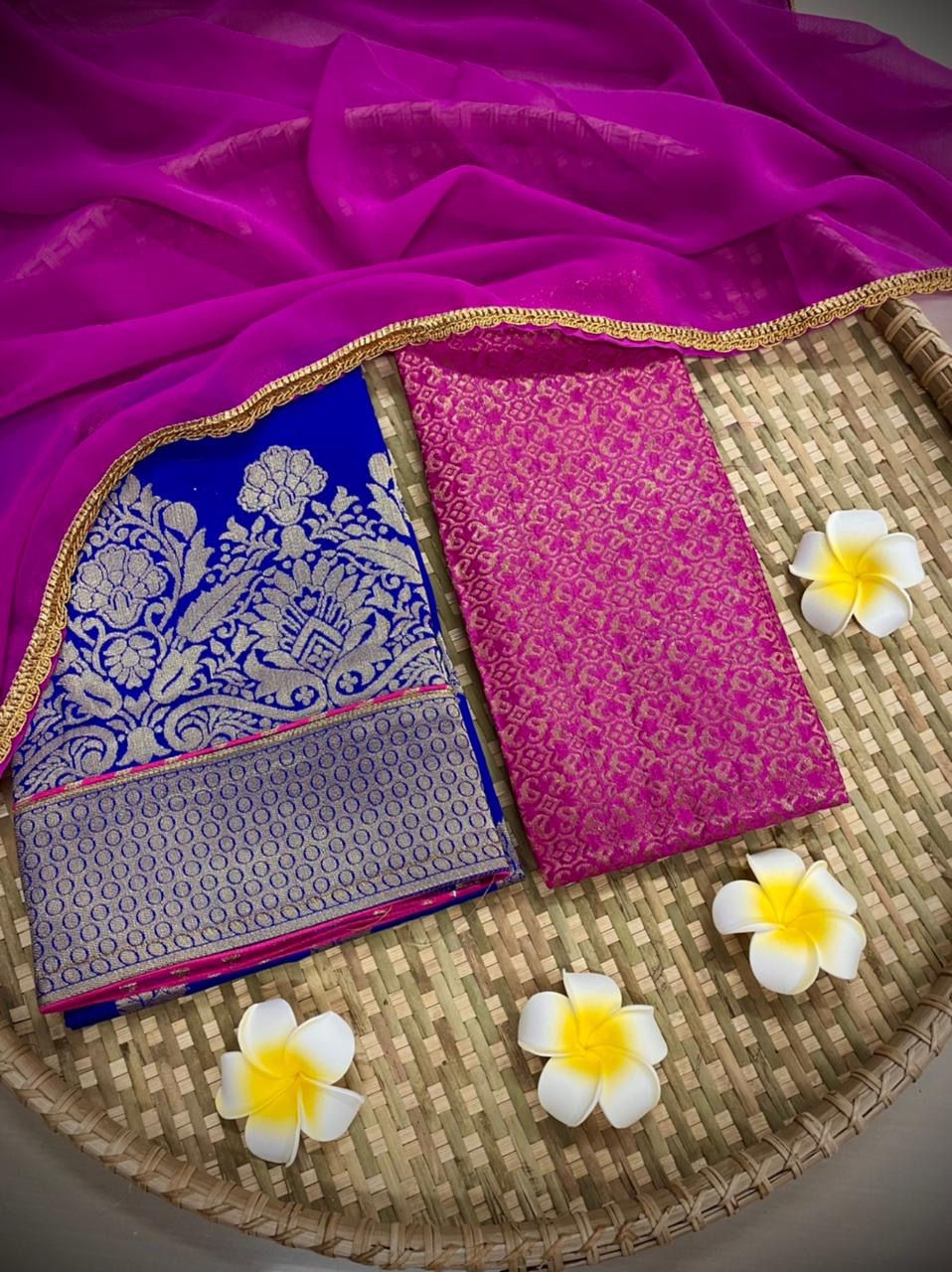 Thumbnail: Silk trendy half saree 