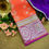 Thumbnail: Luna silk half saree with contrast blouse