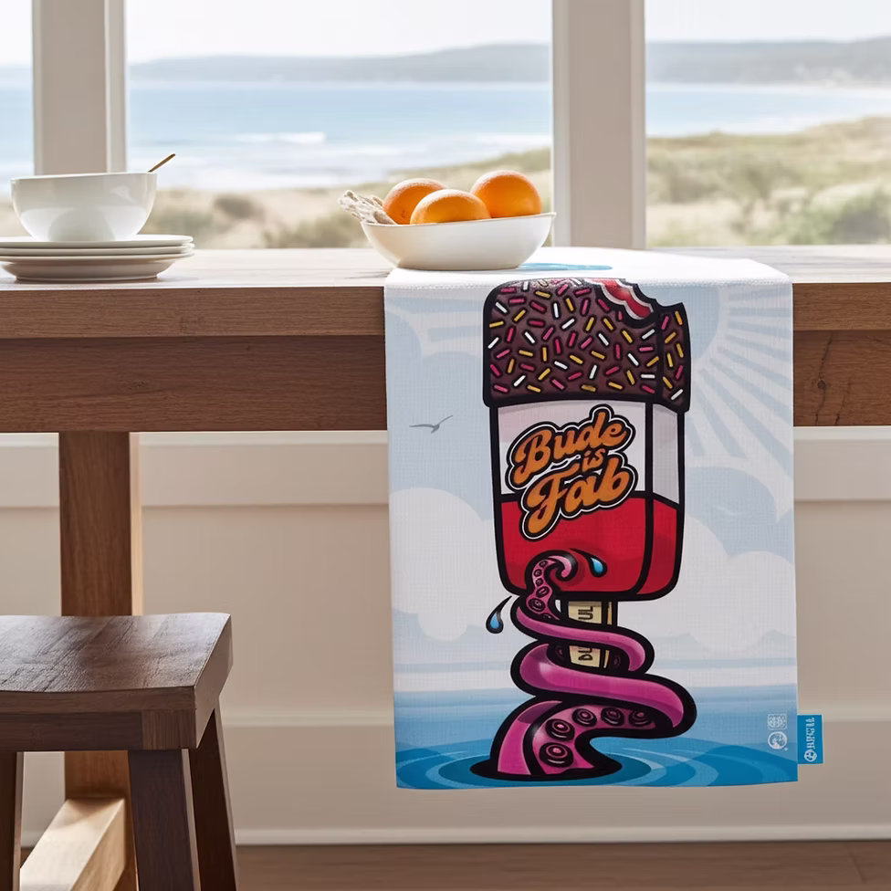 Budeful - Bude Fab Lolly Tea Towel