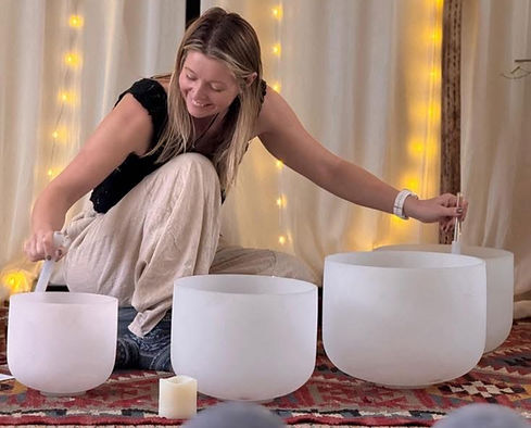 Kate Evans, Sound Therapist and Life Coach
