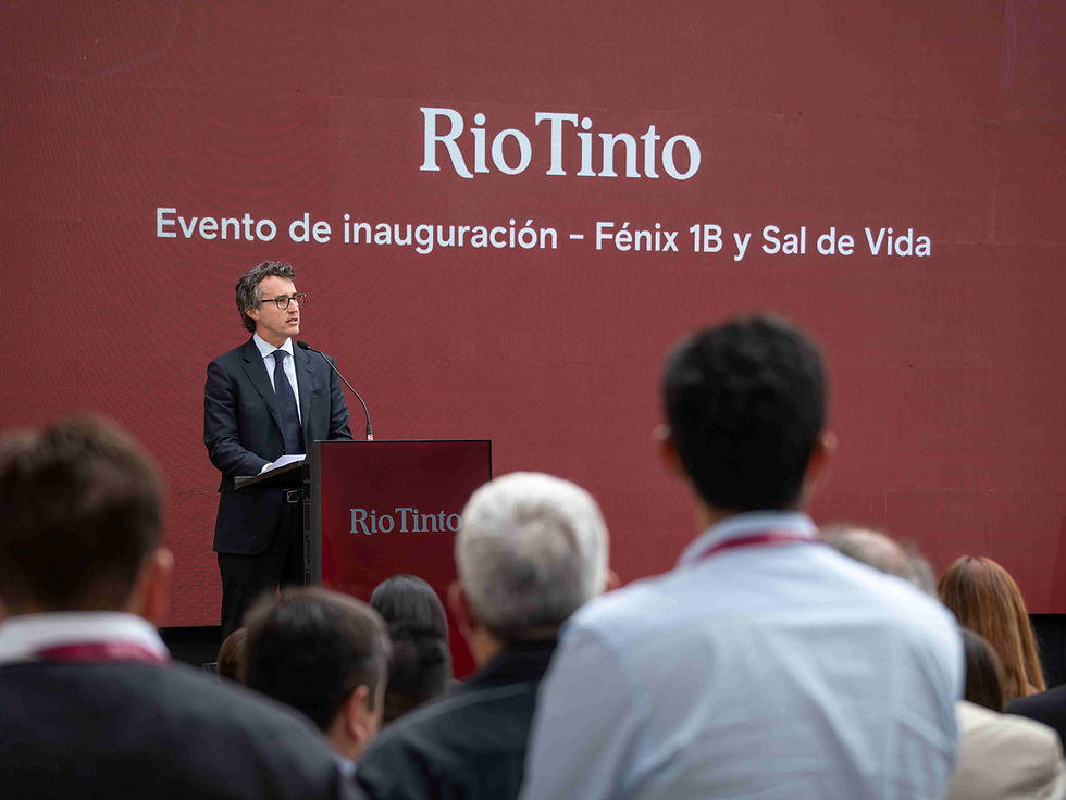 Simon Trott, CEO de Rio Tinto.