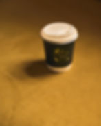 henny's branded coffee takeaway cup