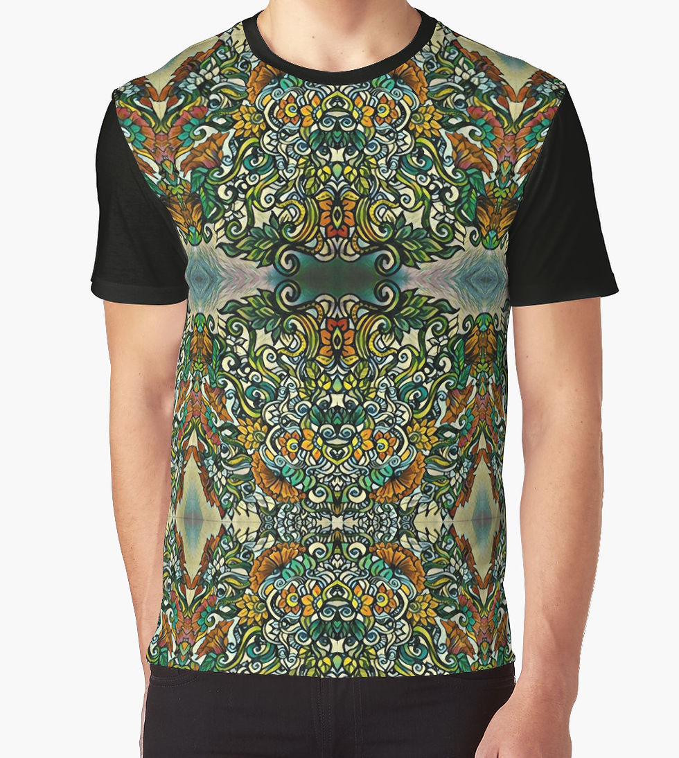 Oriental garden Graphic T-Shirt
