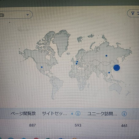 【このホームページはどなたが見てくれているのだろう？】