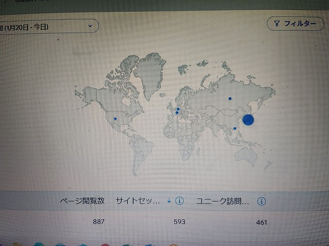 【このホームページはどなたが見てくれているのだろう？】