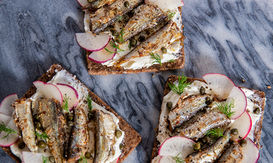 Classic Sardines On Rye