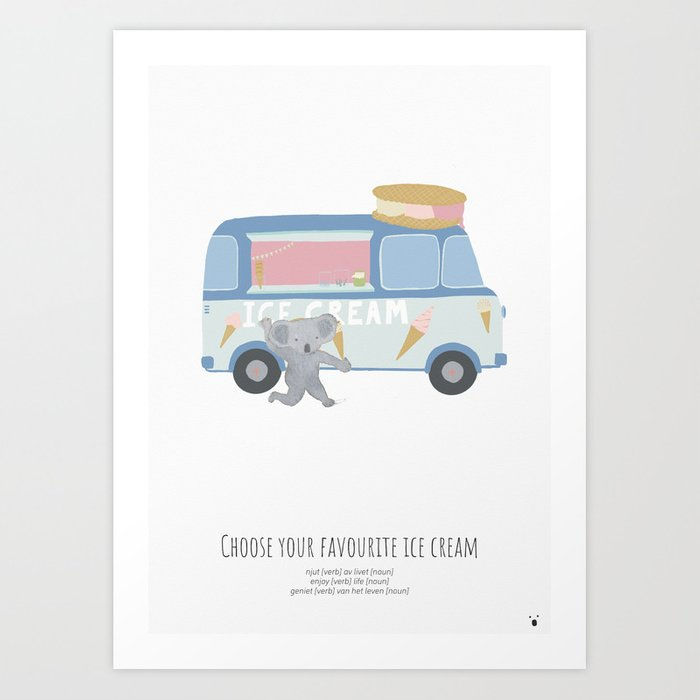koala-charlotte-ice-cream-van-prints