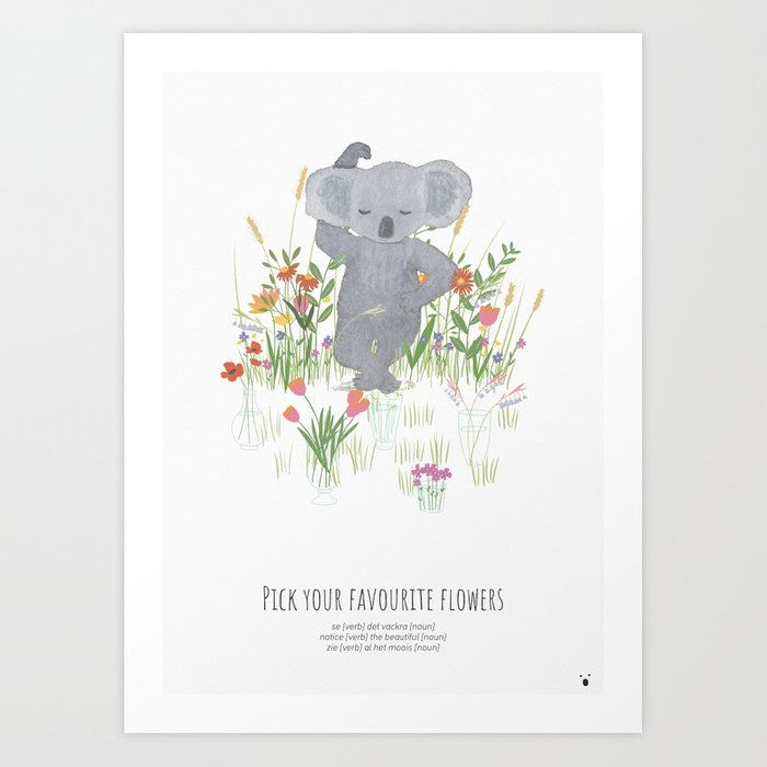 koala-charlotte-flowers-prints