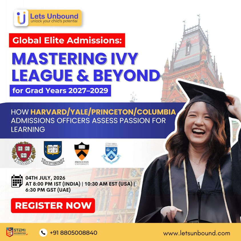 How Harvard/ Yale/Princeton/Columbia Admissions Officers Assess passion For Learning
