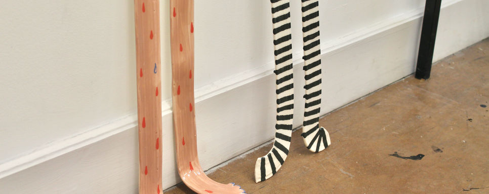 Stressy Legs, Ceramic, 2021