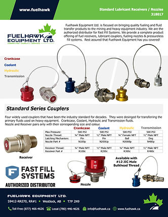 318017 - Standard Receivers/Nozzles