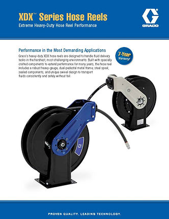 Graco XDX Series Hose Reels