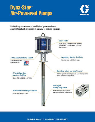 Graco Dyna-Star 120:1 Pump
