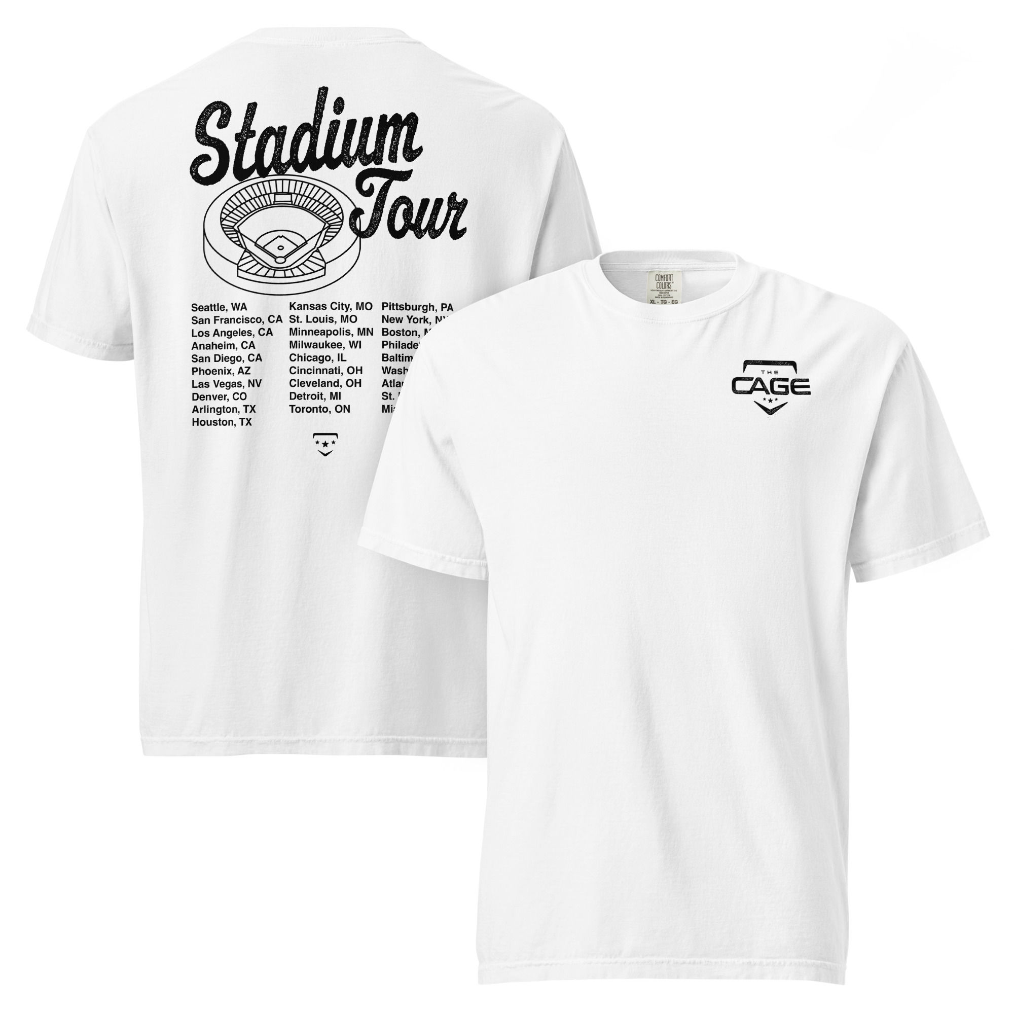Stadium Tour Tee - White