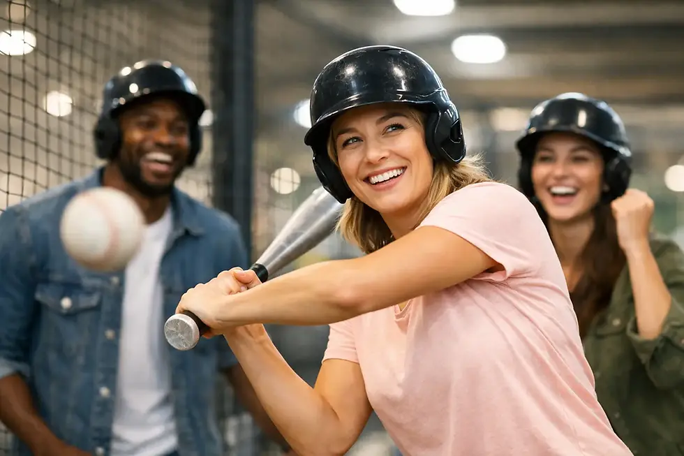 A Batting Experience for Nonplayers Who Just Want Fun