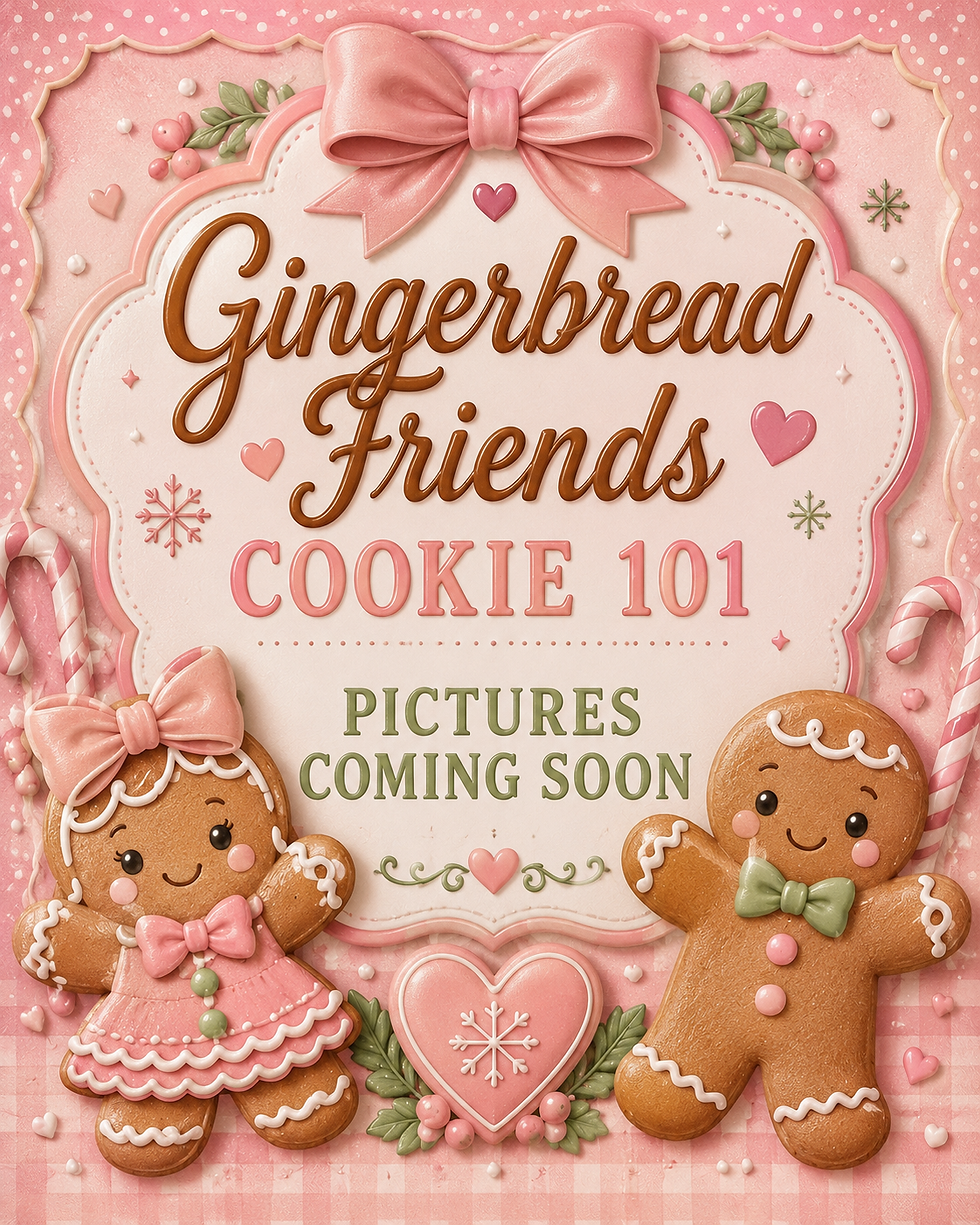 Gingerbread Friends Cookie 101