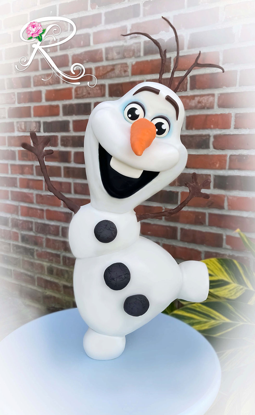 3D Olaf Cake Class