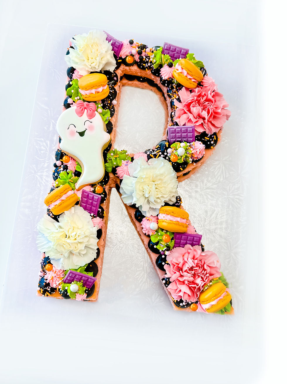 Halloween Letter Tart Cake Class